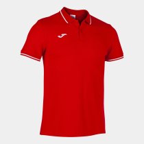 JOMA CONFORT II SHORT SLEEVE POLO RED